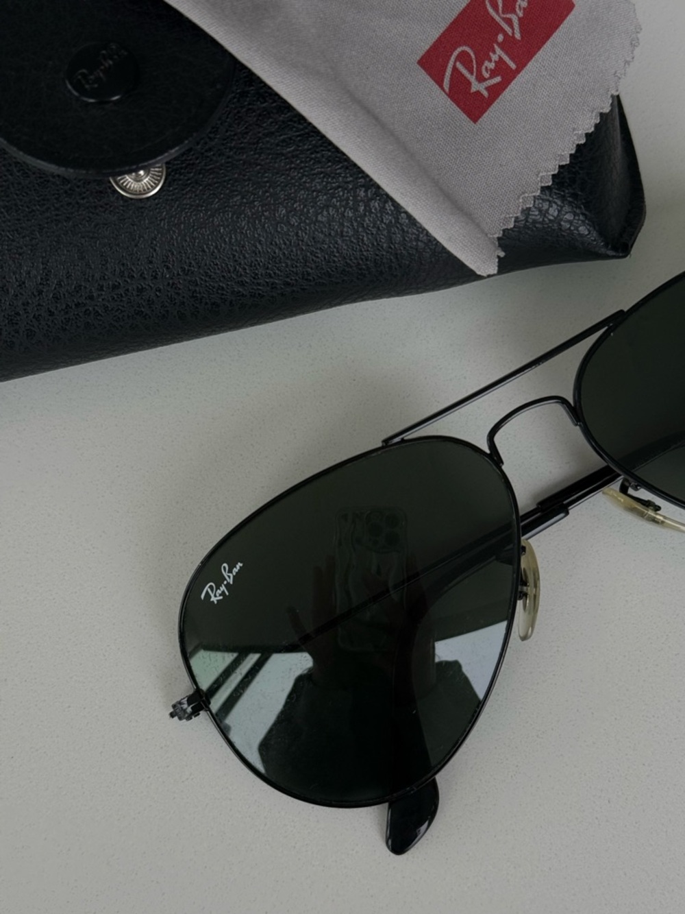 Ray-Ban RB3025 Aviator Classic Black Sunglasses
